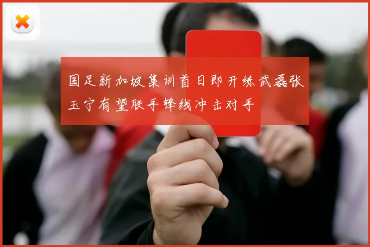 国足新加坡集训首日即开练武磊张玉宁有望联手锋线冲击对手